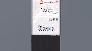 Name Serie#47 |Sienna|🏐💐🪼 Procrate#procreate#art#shorts#emoji #digitaldrawing#satisfying