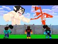 Monster School Herobrine Attack Big Titan Vs Siren Head - Minecraft Animation