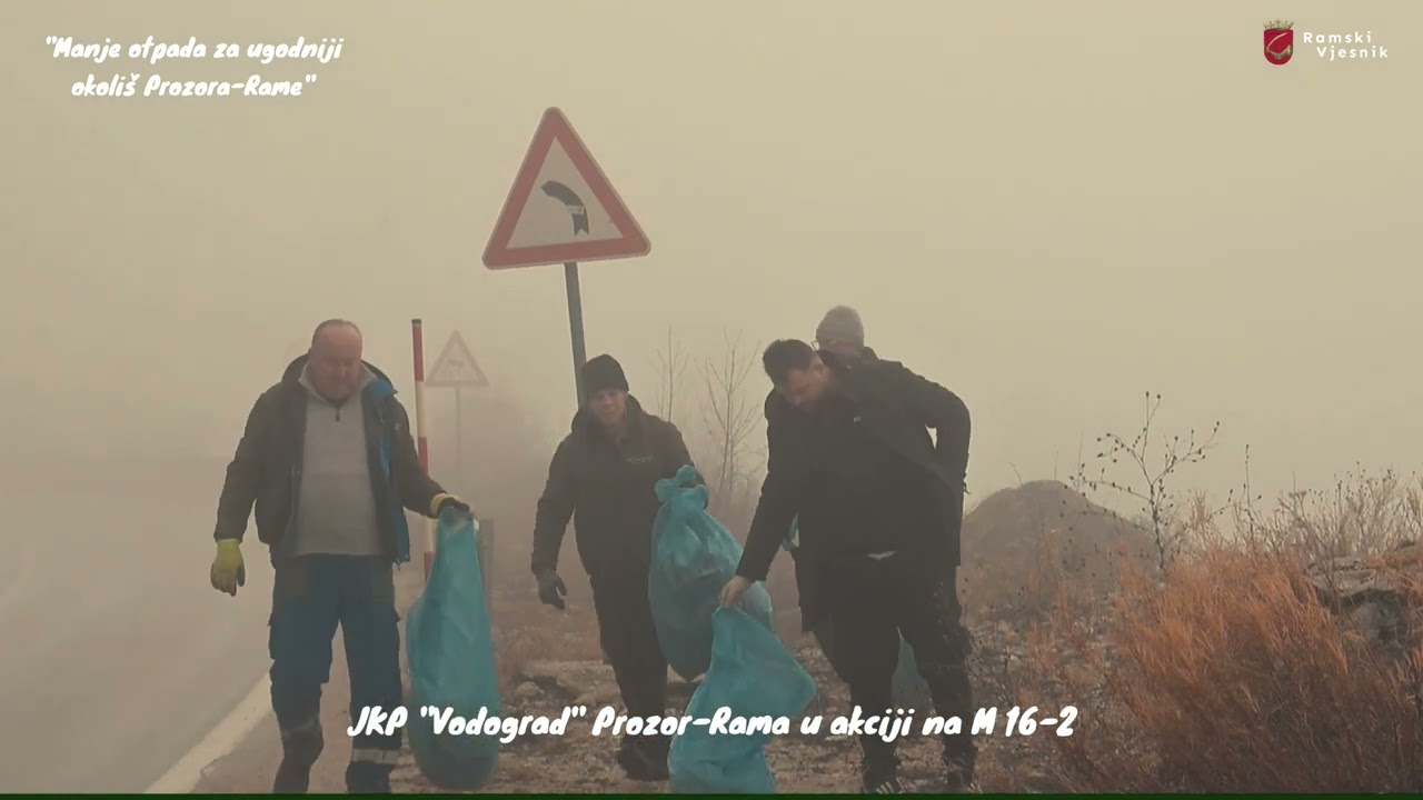 Uklanjanje otpada uz M 16 2