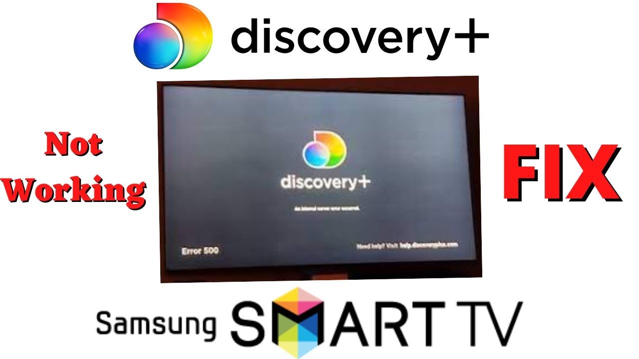 How to Fix Discovery Plus Not Working on Samsung Smart TV YouTube