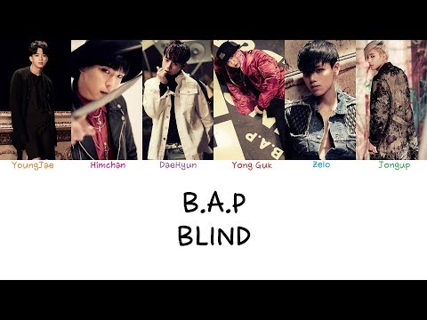 B.A.P - Blind (Color coded lyrics Han|Rom|Eng)