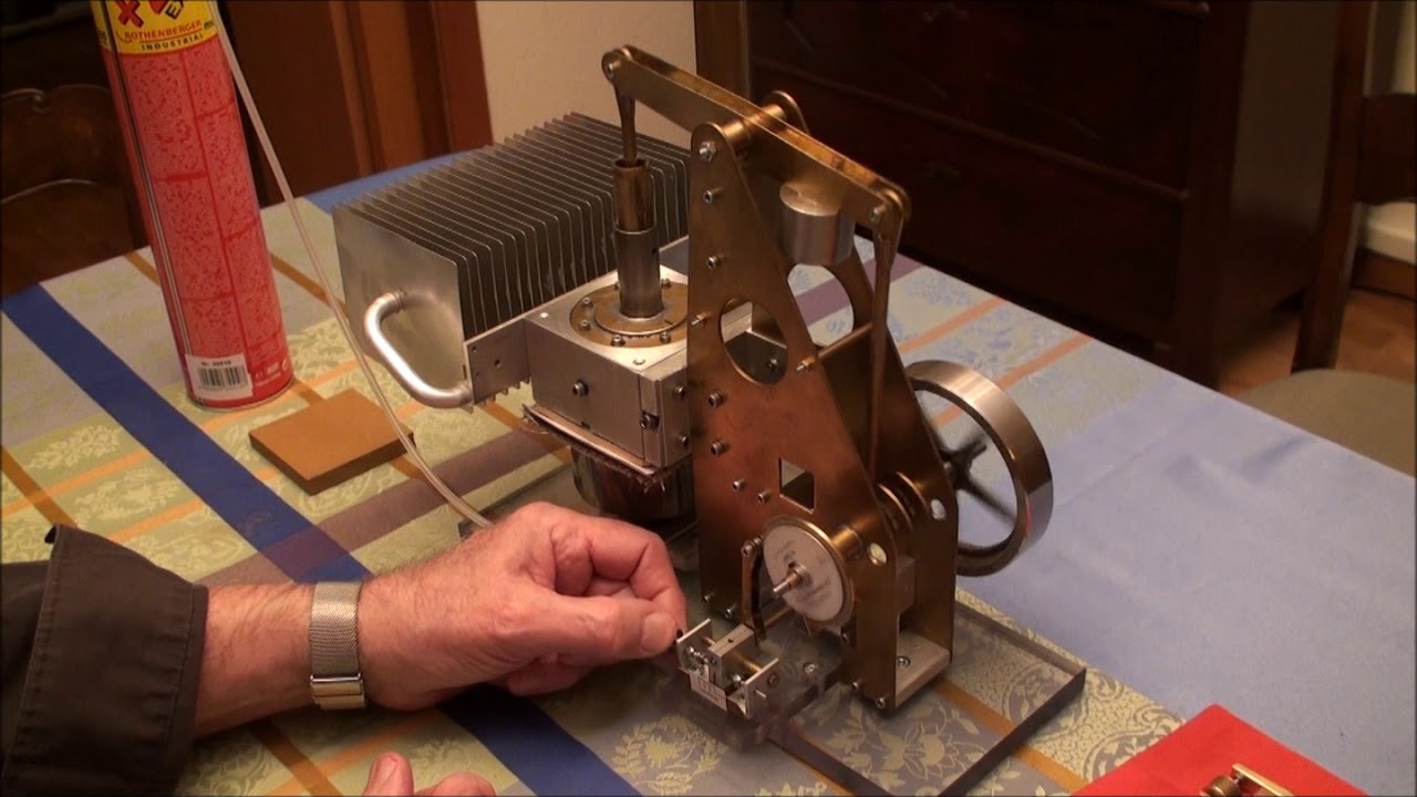 Manson-Ventil-Heissluftmotor