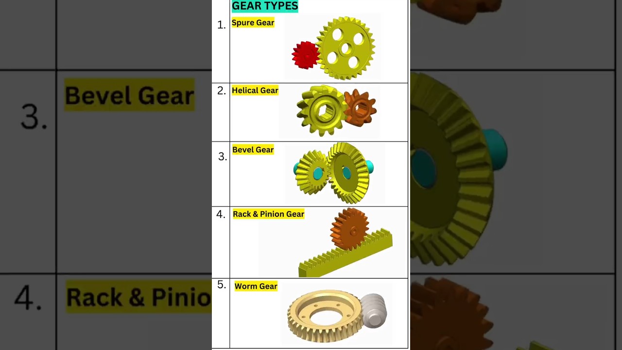 What is types of gear 