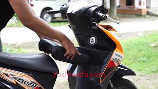 Tutorial Cara Pasang Jok Boncengan Anak Motor Honda Beat