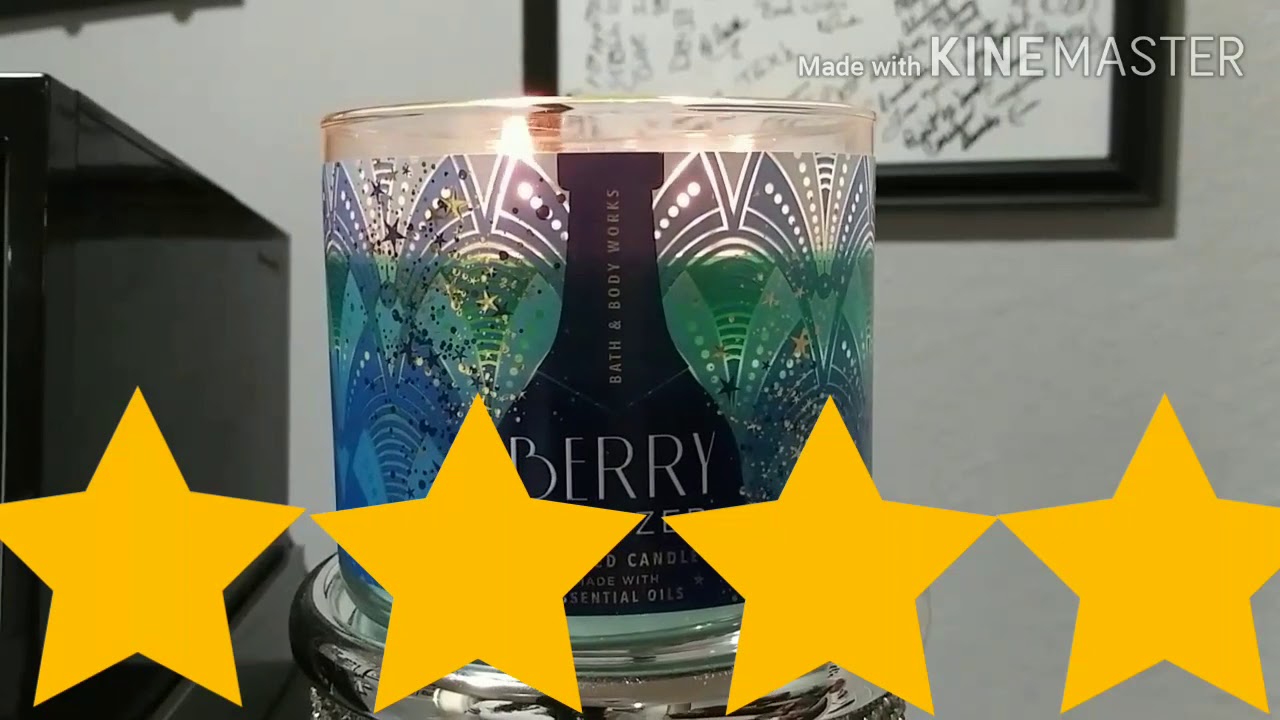 Berry Spritzer Candle Review| Bath & Body Works