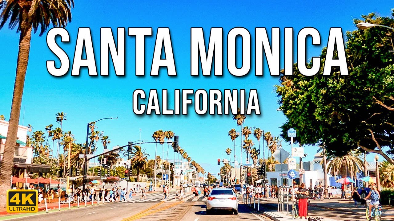 Santa Monica Driving Tour [4K] | Los Angeles | California - YouTube