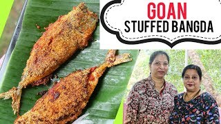 Authentic Recheado Bangda Recipe | Goan Fish Fry | Stuffed Mackerel | Tasty Safar | Archana Arte