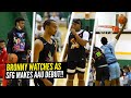 Bronny WATCHES While Strive for Greatness Makes AAU DEBUT vs 5 Star PG!! Amari, Jah & Tezz TEAM UP!