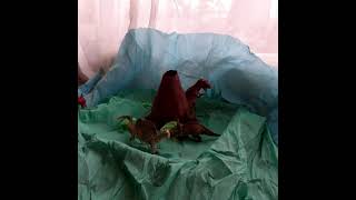 Wulkan w świecie dinozaurów - wybuch wulkanu, eksperyment, dinozaury i edukacja screenshot 4