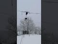 Snow on my wire antenna! What to do?