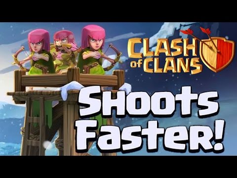 ARCHER TOWERS SHOOT FASTER?! - Clash of Clans Update - Sneak Peek #3