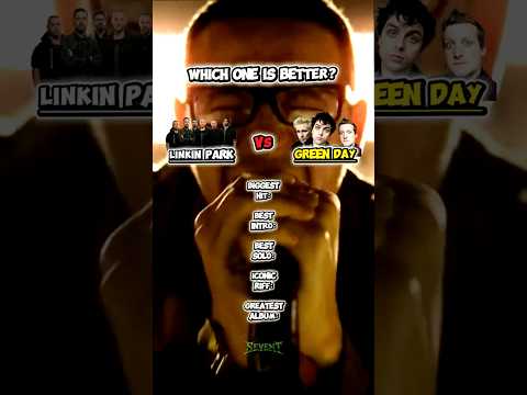LINKIN PARK vs GREEN DAY - Which One Is Better? #LinkinPark #GreenDay #RockMusic #Music #Rock