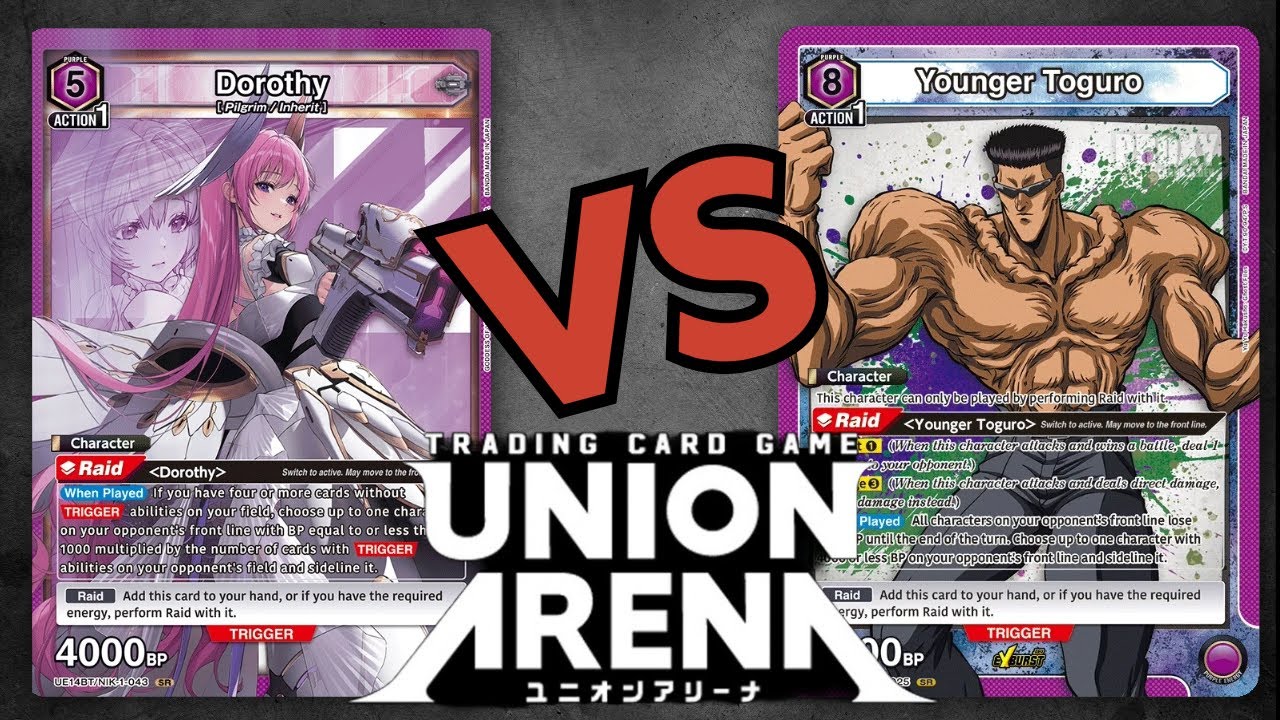 NIKKE TESTING: Dorothy (NKE) vs Toguro (YYH) - Union Arena Game