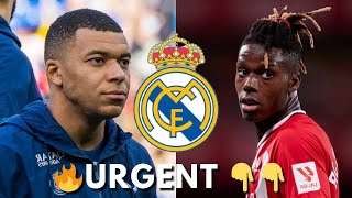 ? URGENT : REAL MADRID SURVEILLE MBAPPÉ À NEWCASTLE  NICO WILLIAMS EN LIGNE DE MIRE 