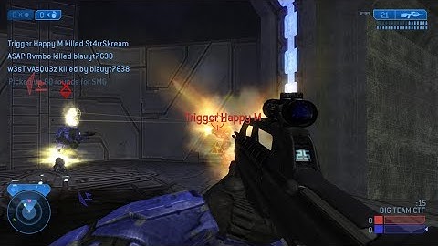 Halo 2 BTB - CTF on Uplift (4v5) (Full Comms)