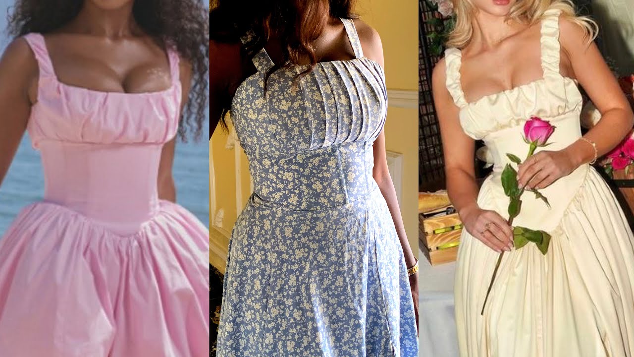milkmaid corset dress pattern Juliana Corset Dress PDF Sewing Pattern