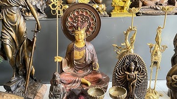 11/12/23 Tứ đại thiên vương, khay trà trạm bạc, nữ thần công lý #đồđồnglênguyệt #đồxưa #đồcổ