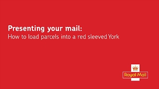 Presenting your mail: How to load parcels into a red sleeved York