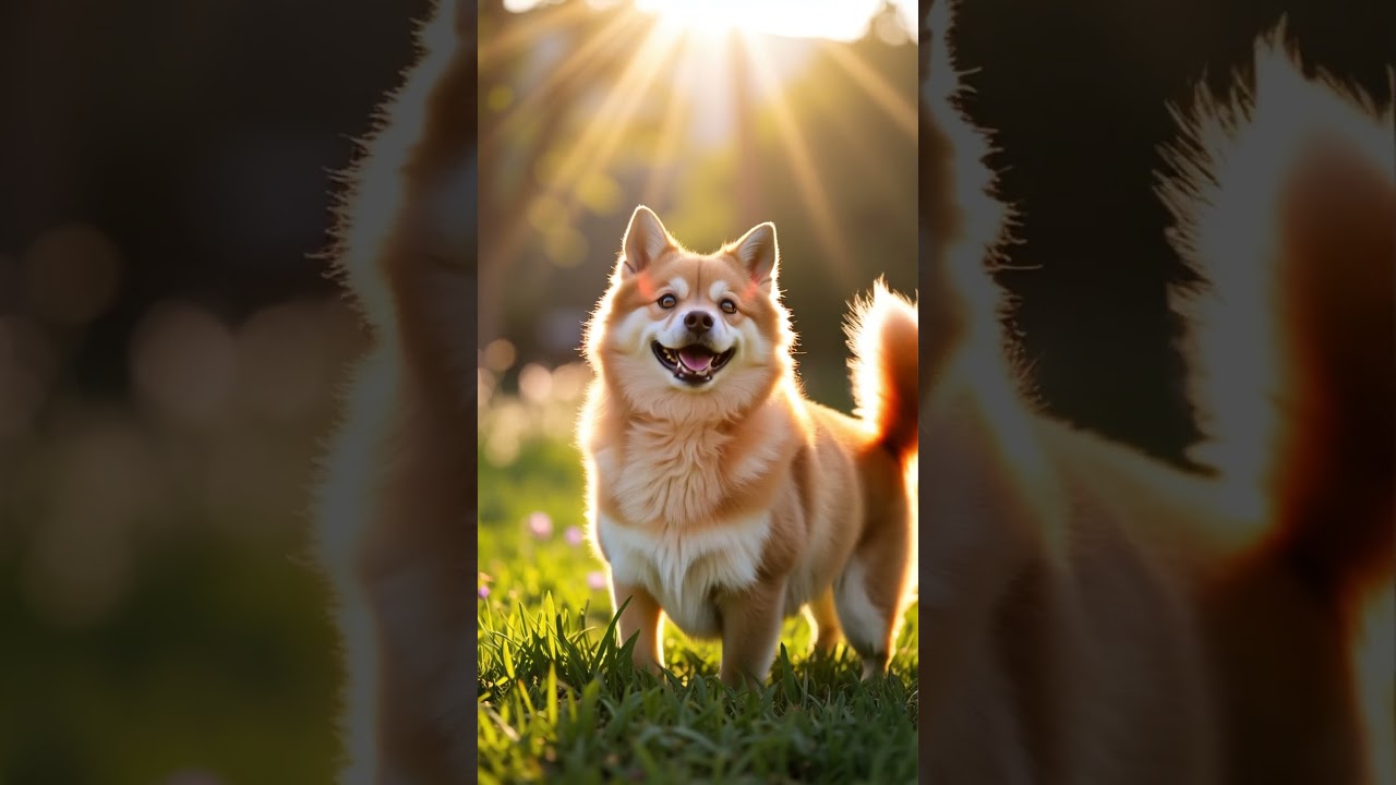 Meet the Happiest Jindo Dog Ever! 