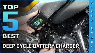 Top 5 Best Deep Cycle Battery Charger Review in 2021