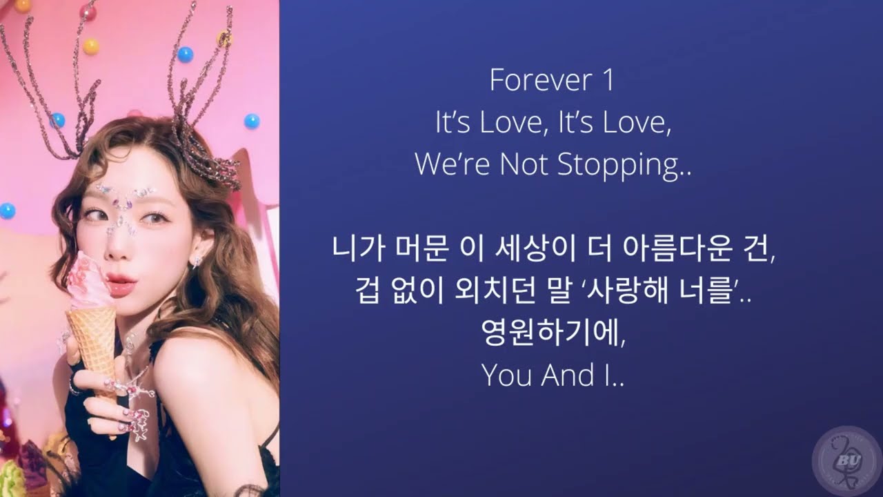Girls' Generation (소녀시대) 'FOREVER 1' Hangul Lyrics YouTube