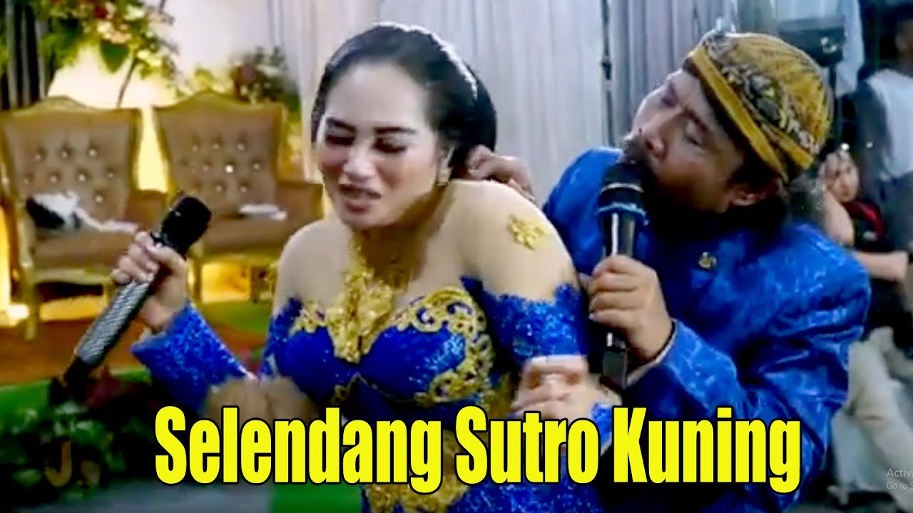 SRAGENAN SELENDANG SUTRO KUNING VOC. MBAH BOGEL feat YATI HAPSARI CAMPURSARI JELAS NADA