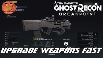 Ghost Recon Breakpoint - Upgrade Weapons Fast Guide
