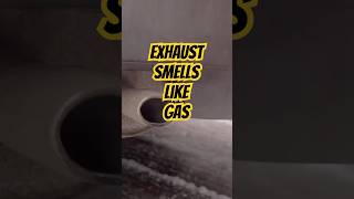 Why Your Car’s Exhaust Smells like Gas #shorts #automobile #autorepair