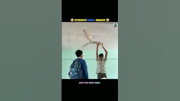 STUDENTS FUNNY ANSWER IN EXAM p-15 😂...#shorts