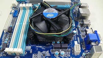 How to install an Intel cpu