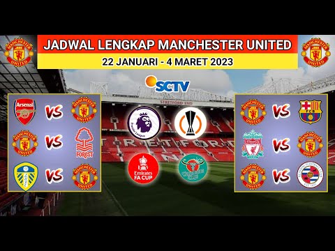 Jadwal Manchester United | Liga Inggris, Carabao Cup, FA Cup, Europa League