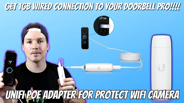Unifi PoE Adapter for Protect WiFi Cameras
