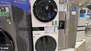 LG Single Unit Washer Dryer Stacked Tower | Costco