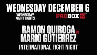 Wednesday Night Fights - Ramon Quiroga vs Mario Gutierrez screenshot 4