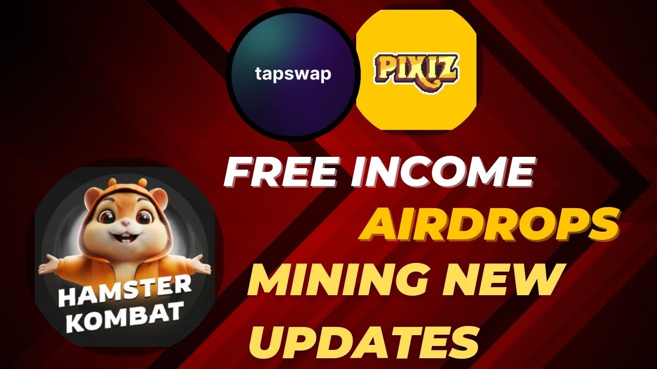 Hamster 100x mining | New updates | Pixiz New Tokonomic | Tapswap Update
