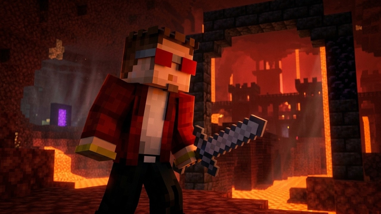 NETHERE DOĞRU ADIM ADIM MİNECRAFT HARDCORE - YouTube