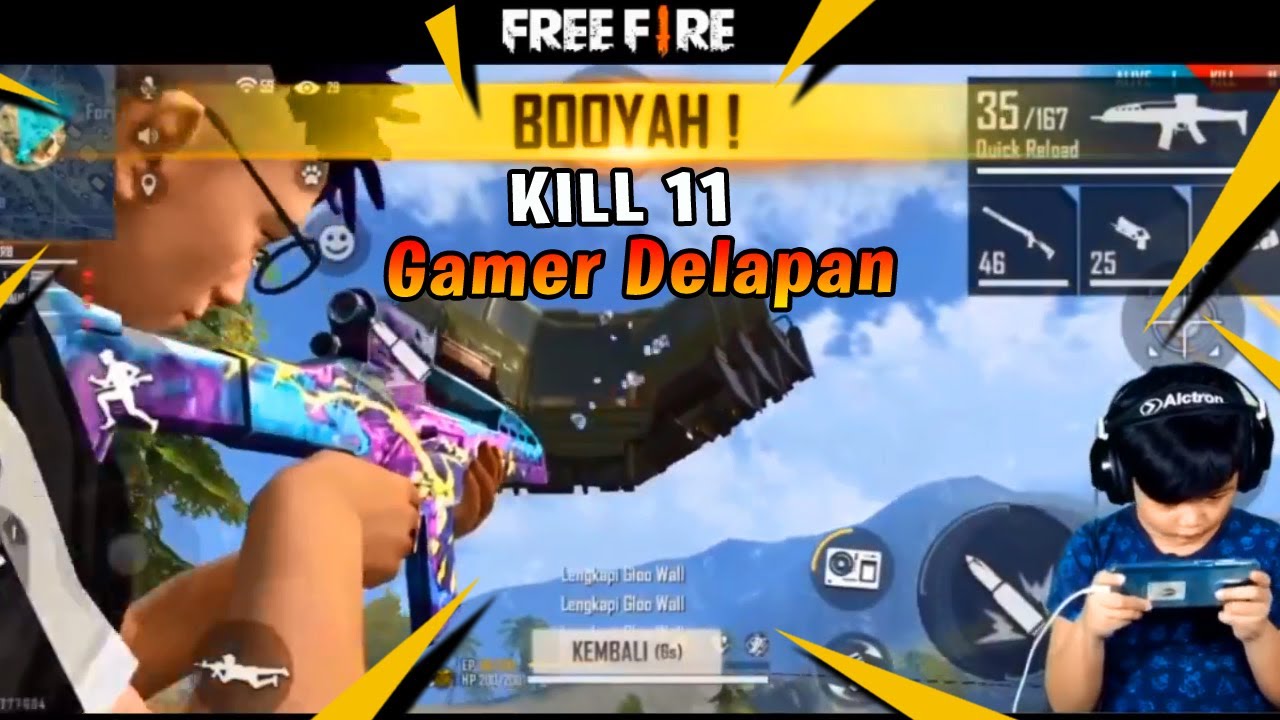 Boyaah Kill 11 Di Live Streaming Facebook Gamer Delapan