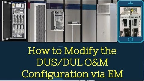 How to modify the eNodeB O&M configuration through Element Manager for LTE technology?