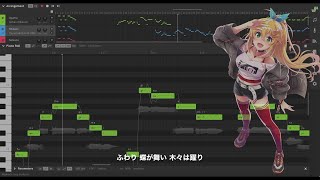 【Koharu Rikka AI ・ Tsurumaki Maki AI ・ Saki AI】 Folklore ~Kanki no Uta~ (Short ver.) 【SynthVカバー】