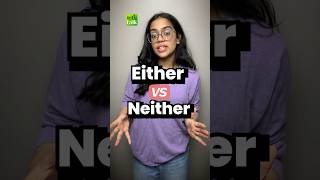 Either Vs Neither | 90% People Make This Common English Mistake #speakenglish #learnenglish #esl
