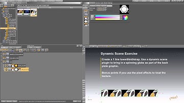 Viz University: Graphics Channels and Dynamic Scene