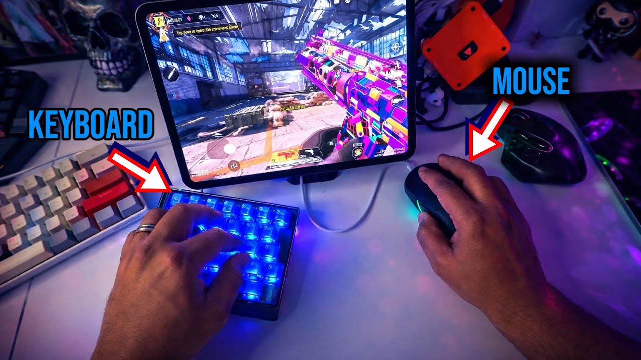 Cod Mobile Keyboard and Mouse Setup | AX360M - YouTube