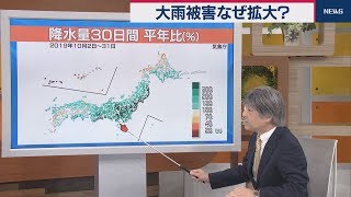 大雨被害なぜ拡大？