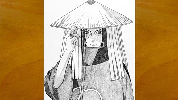 How to Draw Itachi Uchiha || Step by Step Anime Sketch || Naruto Drawing Tutorial