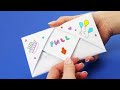 DIY- Como fazer uma carta de origami (Gustavo andres)