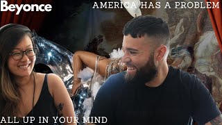 Beyoncé - ALL UP IN YOUR MIND &amp; AMERICA HAS A PROBLEM (Official Lyric Video) | Music Reaction
