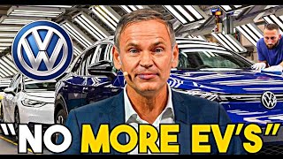 HUGE NEWS! Volkswagen CEO Shocking WARNING To All EV Makers Final