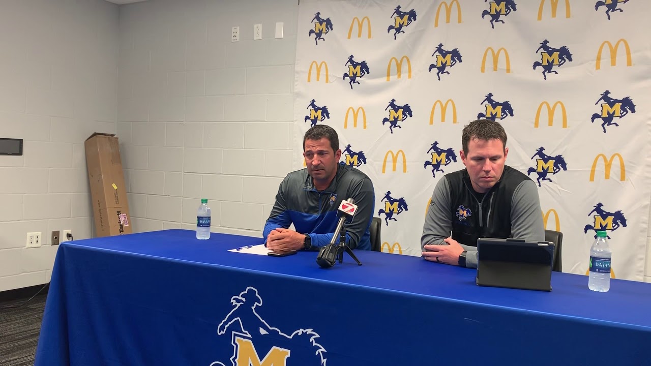 McNeese SB Head coach James Landreneau Weekly press conference 3
