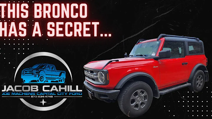 This Bronco has a secret...