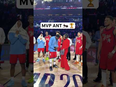 Ant wins the KIA All-Star MVP 🏆